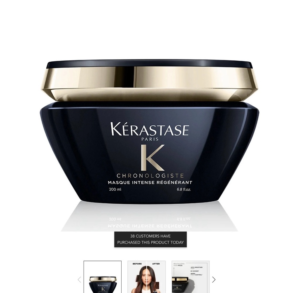Kerastase Black and Gold Hair Treatment Mask